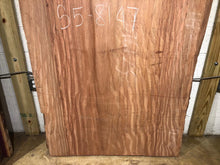 S5-8147 Live edge sapele wood (single slab)