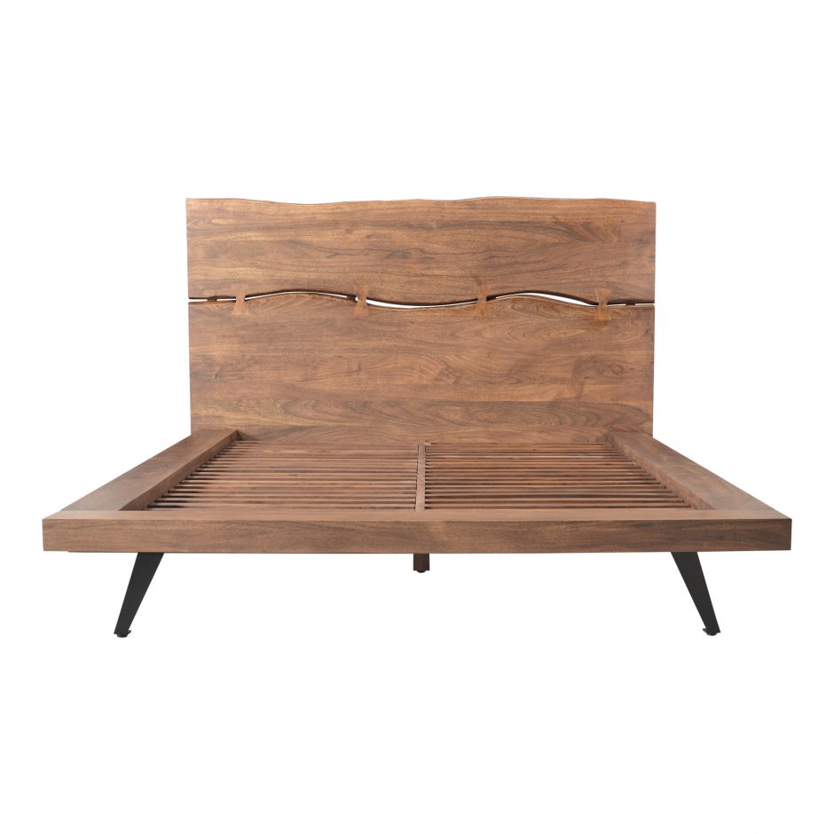 Sava Live Edge Platform Bed