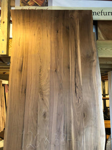 W20-12041 Live edge walnut wood 120x41