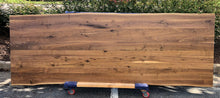 W203-12043 Live edge walnut wood dining table top 120"