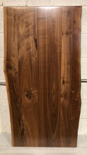 W64-4826 Live edge walnut wood table top