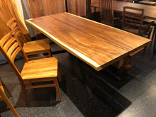 Live edge acacia wood dining table top 79" x 38"