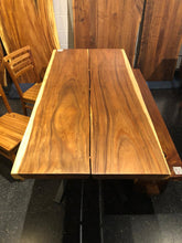 Live edge acacia wood dining table top 79" x 38"