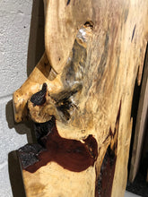 Live edge tamarind wood slab 79"