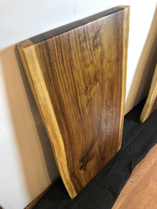 Live edge acacia one solid slab rare piece