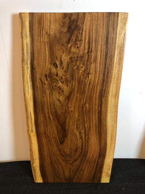 Live edge acacia one solid slab rare piece