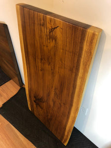Live edge acacia one solid slab rare piece