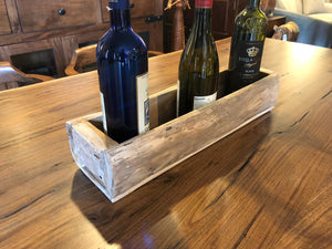 Rustic wine holder