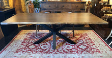 Live edge walnut wood dining table 84"