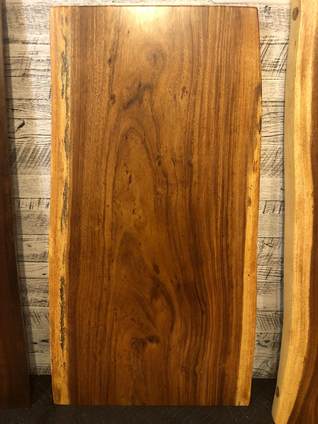 Live edge acacia slab for desk / small dining / coffee table
