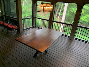 Walnut dining table