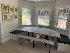Barnwood banquet table