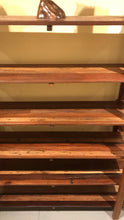 Reclaimed teak book rack / shelf 6 tiers