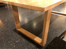 White oak dining table 96" x 38"