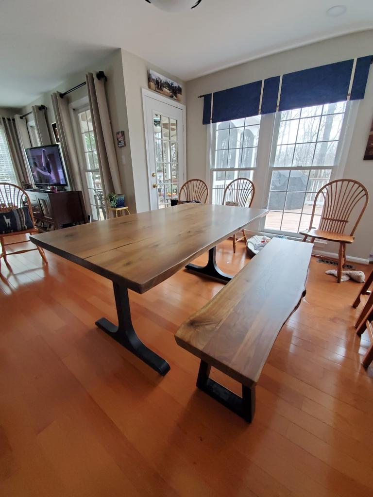Modern contemporary dining table