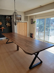 American black walnut table 14'