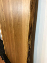 Live edge white oak wood dining table top 84"