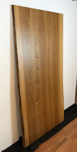 Live edge white oak wood dining table top 84"