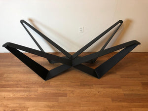 Modern Quatro pedestal base for dining table