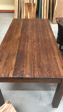 Reclaimed teak wood dining table 83"