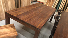 Reclaimed teak wood dining table 83"