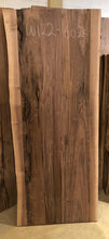 w122-6024 Live edge walnut desk table top 60x24