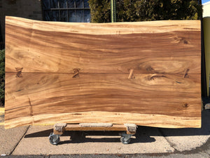 FA5-7944 Bookmatch Live Edge Acacia Wood Slab Table Top