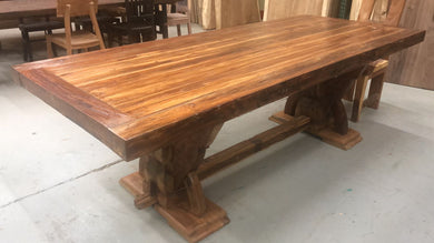 Reclaimed Teak Viking DT with Arch Legs 95
