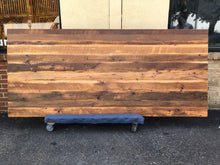 BW2 Barnwood reclaimed oak wood dining table top 96" x 42"