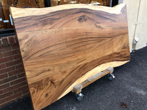 FA11-7944 Live edge acacia wood dining table top