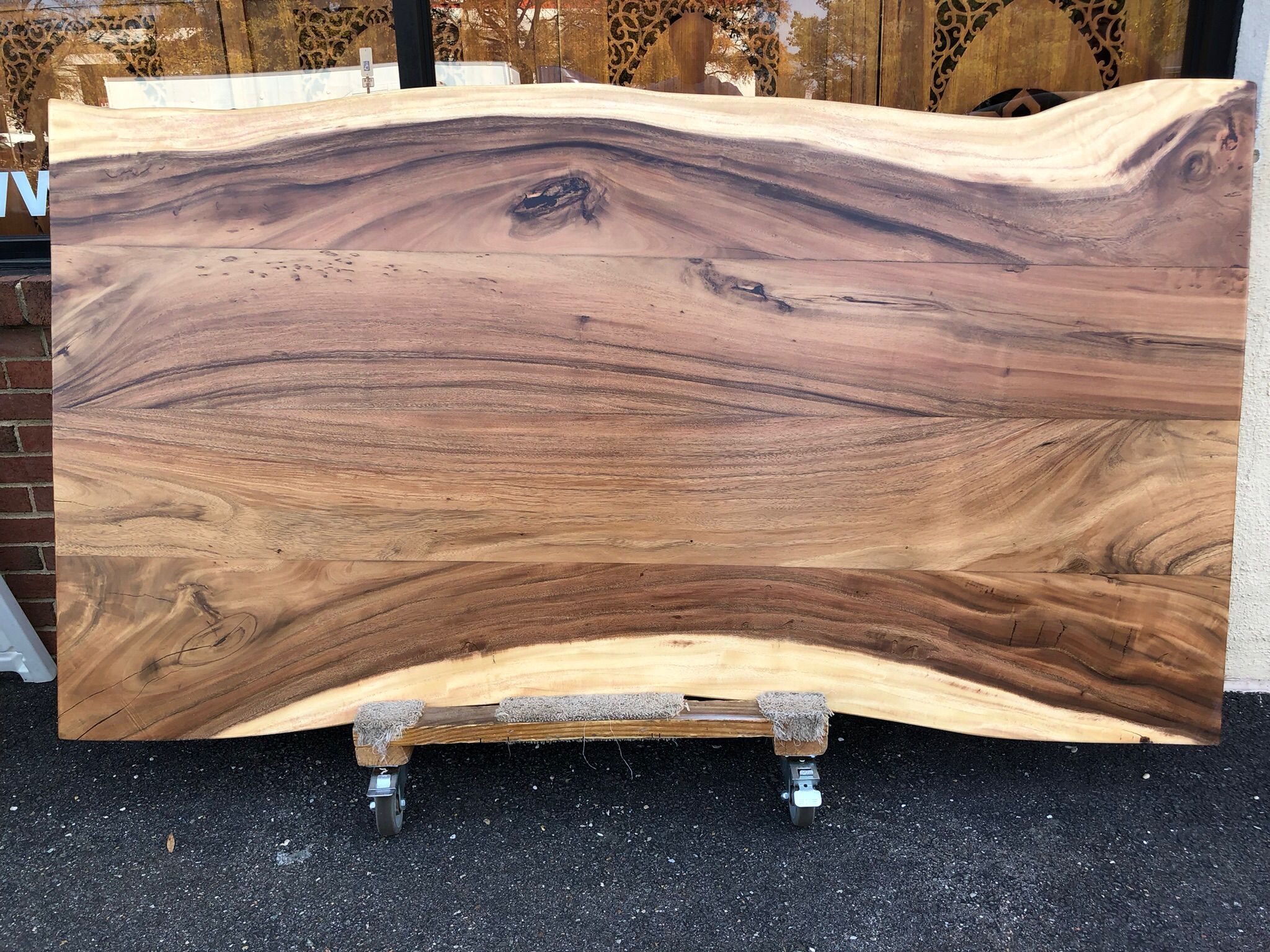 FA11-7944 Live edge acacia wood dining table top 79