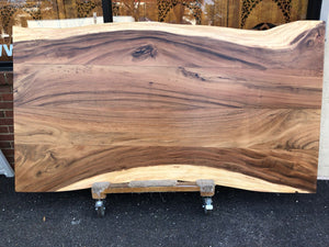 FA11-7944 Live edge acacia wood dining table top
