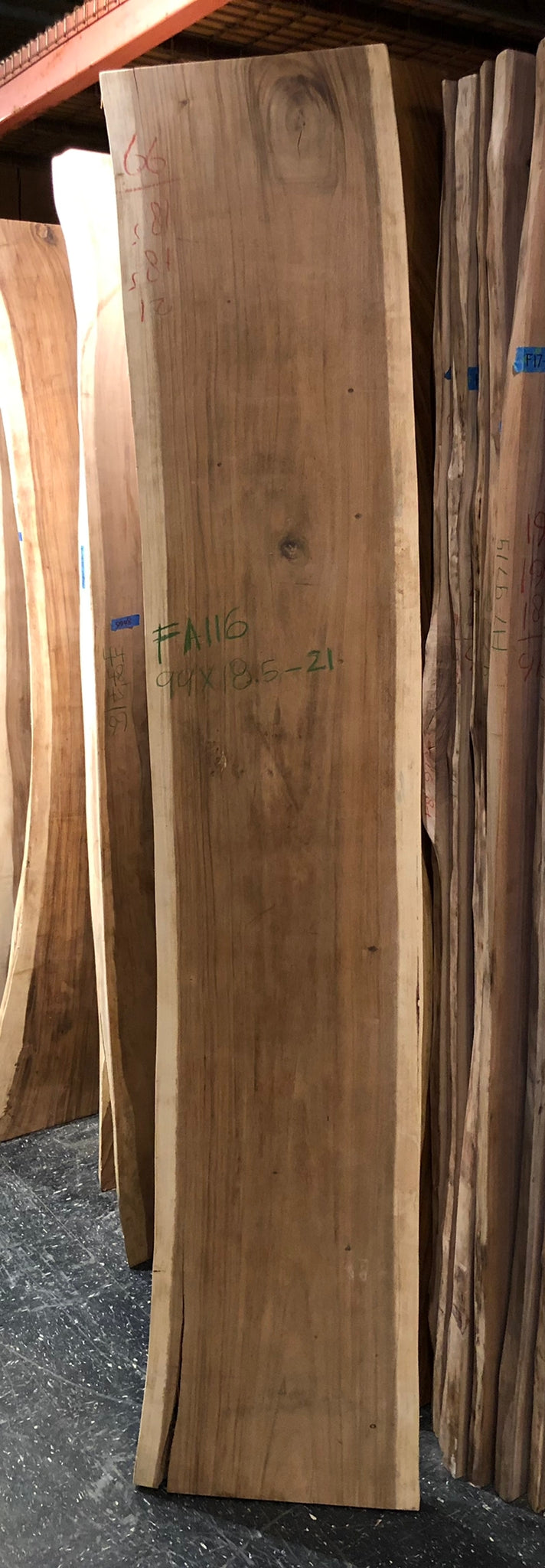 FA116-9921 Live edge acacia wood 99
