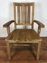Whu Dining Arm Chair Unfinished