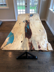 custom live edge furniture arlington va