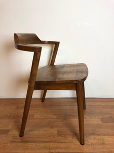 Hemming Dining Side Chair Walnut Finish