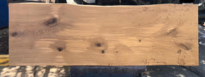 White oak 114”x37-38x1.75 one piece slab
