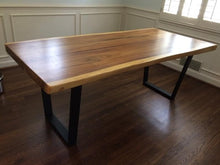 Live edge acacia table