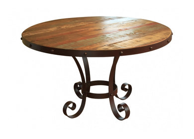 Multicolor Round Dining Table