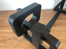 Custom dining table foundation – metal base for quartz or marble tops