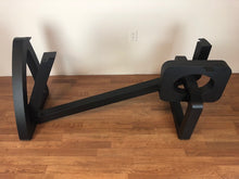 Custom dining table foundation – metal base for quartz or marble tops