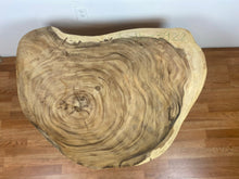AS16 Live edge acacia wood crosscut slab 39" x 28"