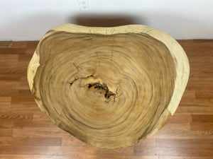 AS18 Live edge acacia wood crosscut slab 36" x 28"