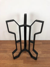 Butterfly metal accent table base