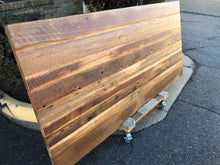 BW1 Barnwood reclaimed oak wood dining table top