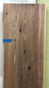 F11-9725 Live edge walnut wood 97" x 25"