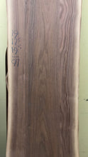 F16-9719 Live edge walnut wood 97" x 19"