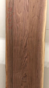F17-9719 Live edge walnut wood 97" x 19"