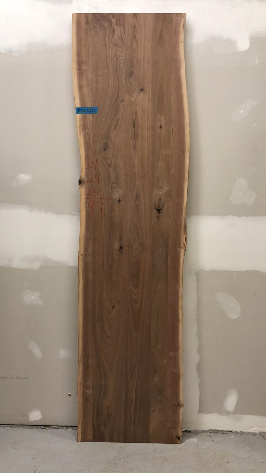 F20-9725 Live edge walnut wood 97