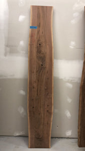 F25-8415 Live edge walnut wood 84" x 15"